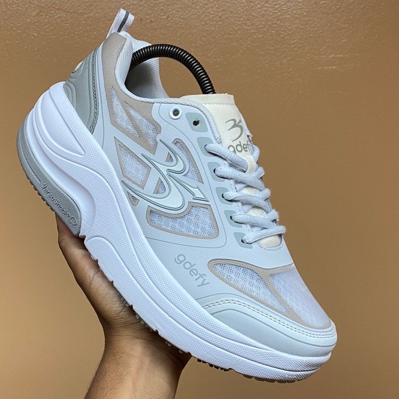 Gdefy Gravity Defyer Ion Orthopedic Sneakers “White Gray” Size 9 - Picture 6 of 16